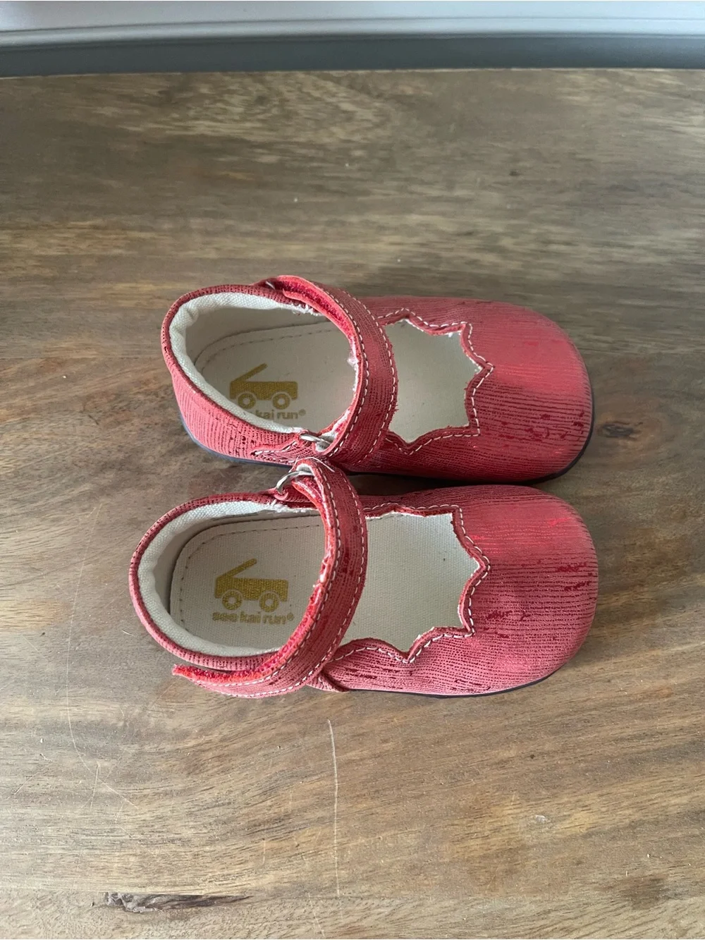 See Kai Run Red Mary Jane Dress Shoes